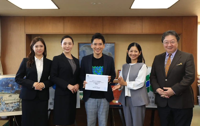 秩序あるインバウンド観光推進委員会　キャンペーン第2弾として那須塩原市・渡辺市長を表敬訪問